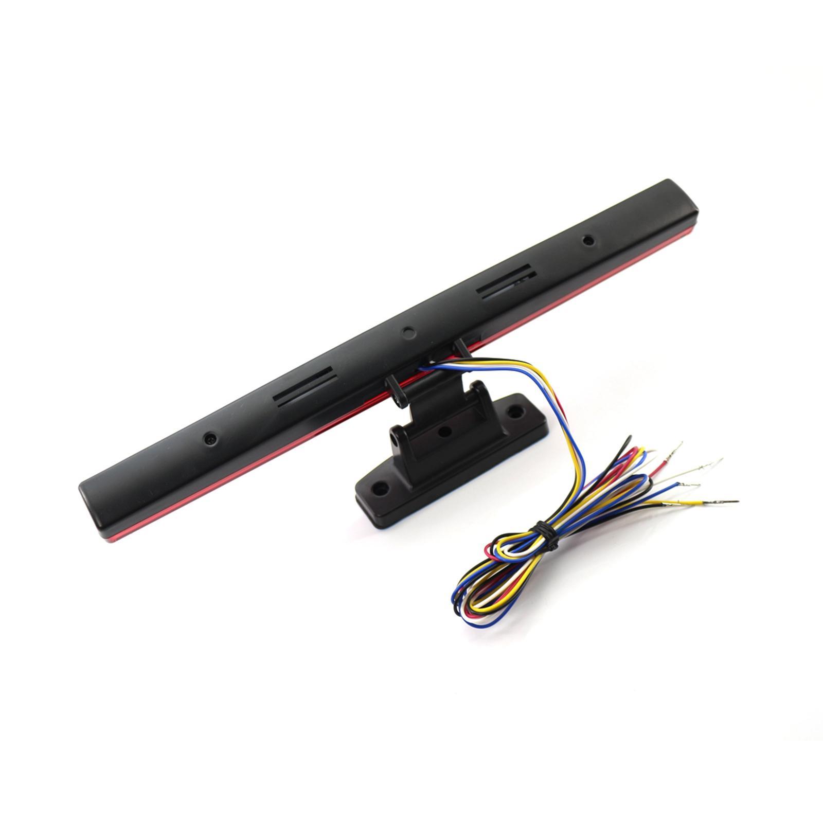 Auto High Mount Brake Light Universal Stop Lamp Tail Lights Center Rear Light Assemblies Signal Lamp Replacement Safty Driving Accessories