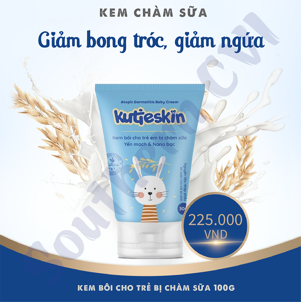 Kutieskin 30G - Kem Bôi Chàm Sữa Cho Bé