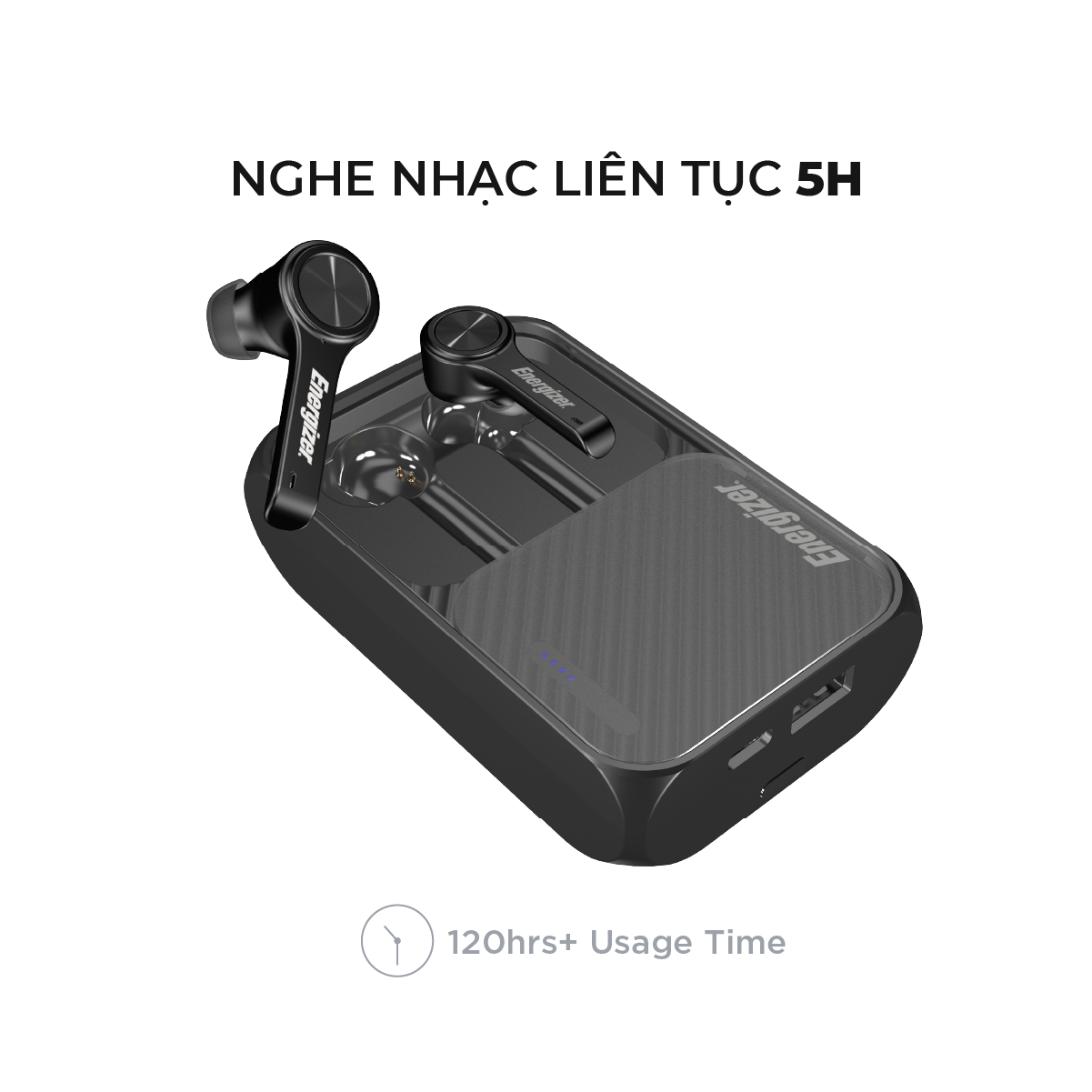 Tai nghe True Wireless Energizer  UB5001 - Hàng Chính Hãng