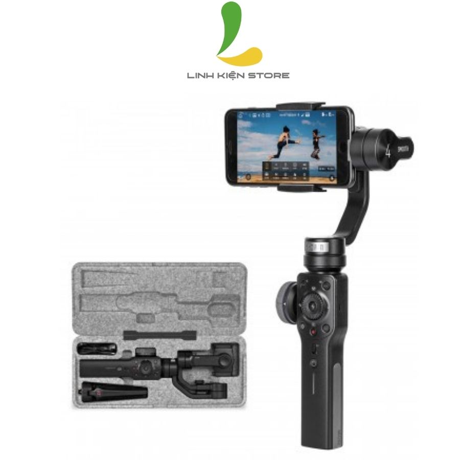 Gimbal chống rung cho điện thoại Zhiyun Smooth 4 - Hàng Chính Hãng