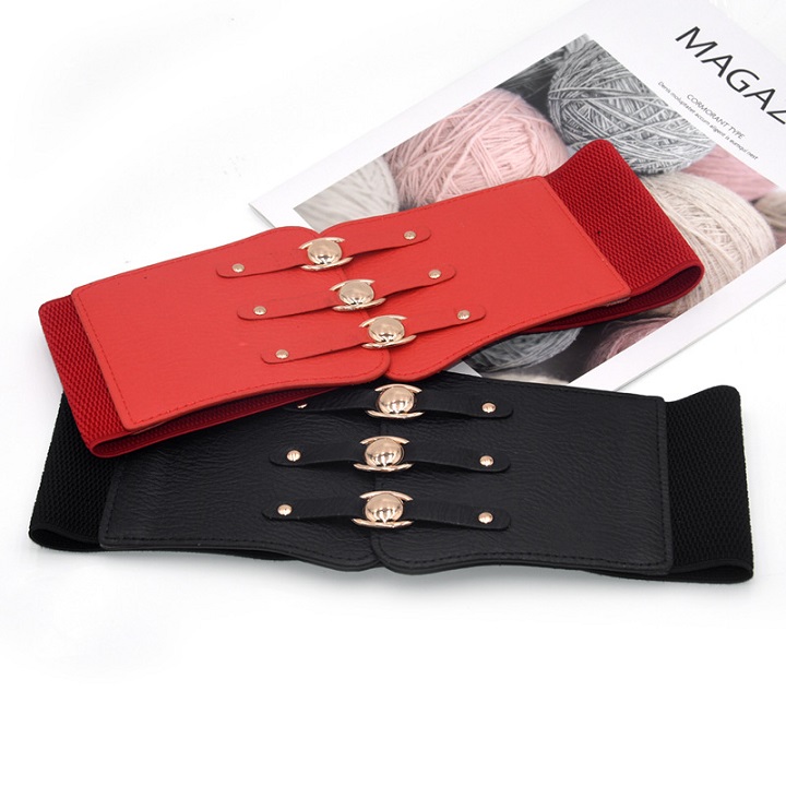 Đai váy Belt Thít Bản to 12cm Thít 3 cúc đủ màu sang trọng