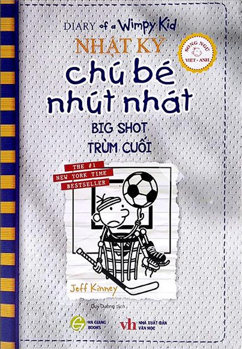 Combo Sách Diary Of A Wimpy Kid - Nhật Ký Chú Bé Nhút Nhát - Song Ngữ Việt-Anh: Tập 1 - 18 (Bộ 18 Cuốn)