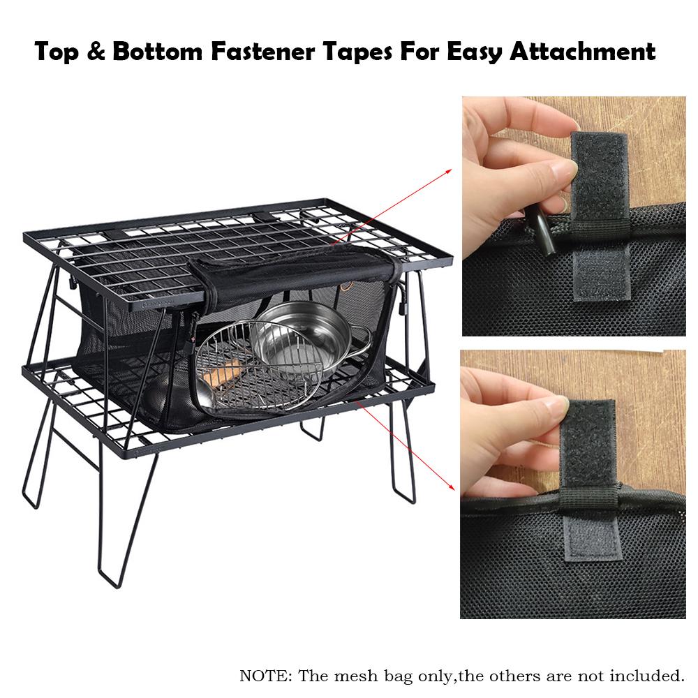 Túi lưu trữ đồ bằng sợi polyester cao cấp có thể gấp gọn dùng để đựng đồ cắm trại câu cá leo núi