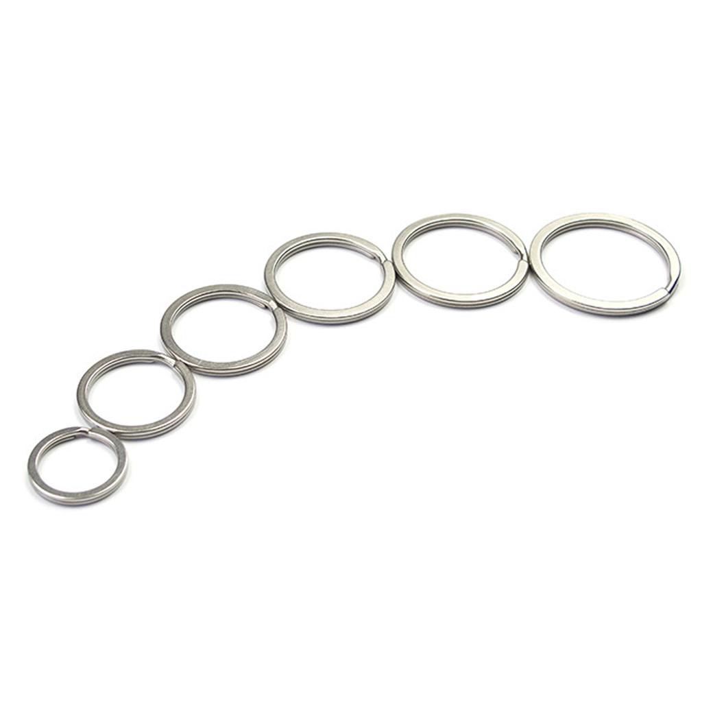 Multipurpose 10 Pieces O Ring Sports Key Chain Buckle Holder Camping
