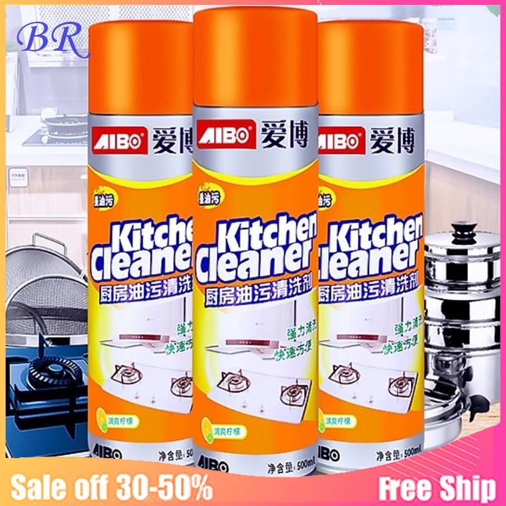 Chai Xịt Tẩy Rửa Đa Năng Kitchen Cleaner 500ml – Tẩy Rửa Nhà Bếp Dạng Bọt Giúp Bếp Luôn sạch sẽ sáng bóng