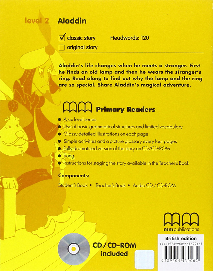 MM Publications: Truyện luyện đọc tiếng Anh theo trình độ - ALADDIN