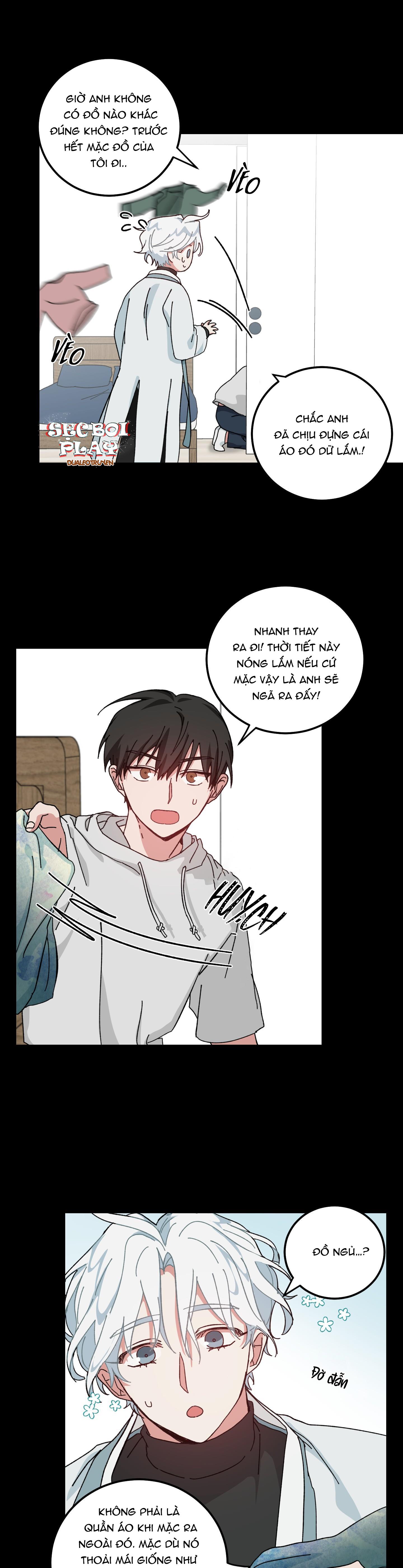 yêu tôi đi, thần hộ mệnh chapter 10 13