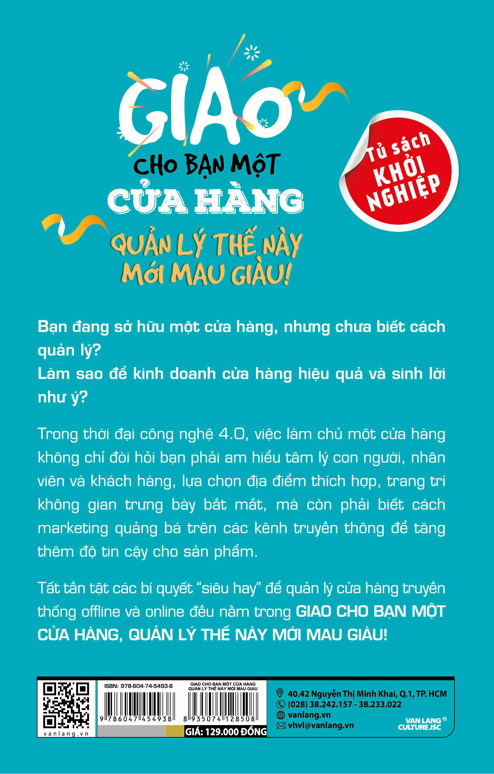 Giao Cho Bạn Một Cửa Hàng Quản Lý Thế Này Mới Mau Giàu