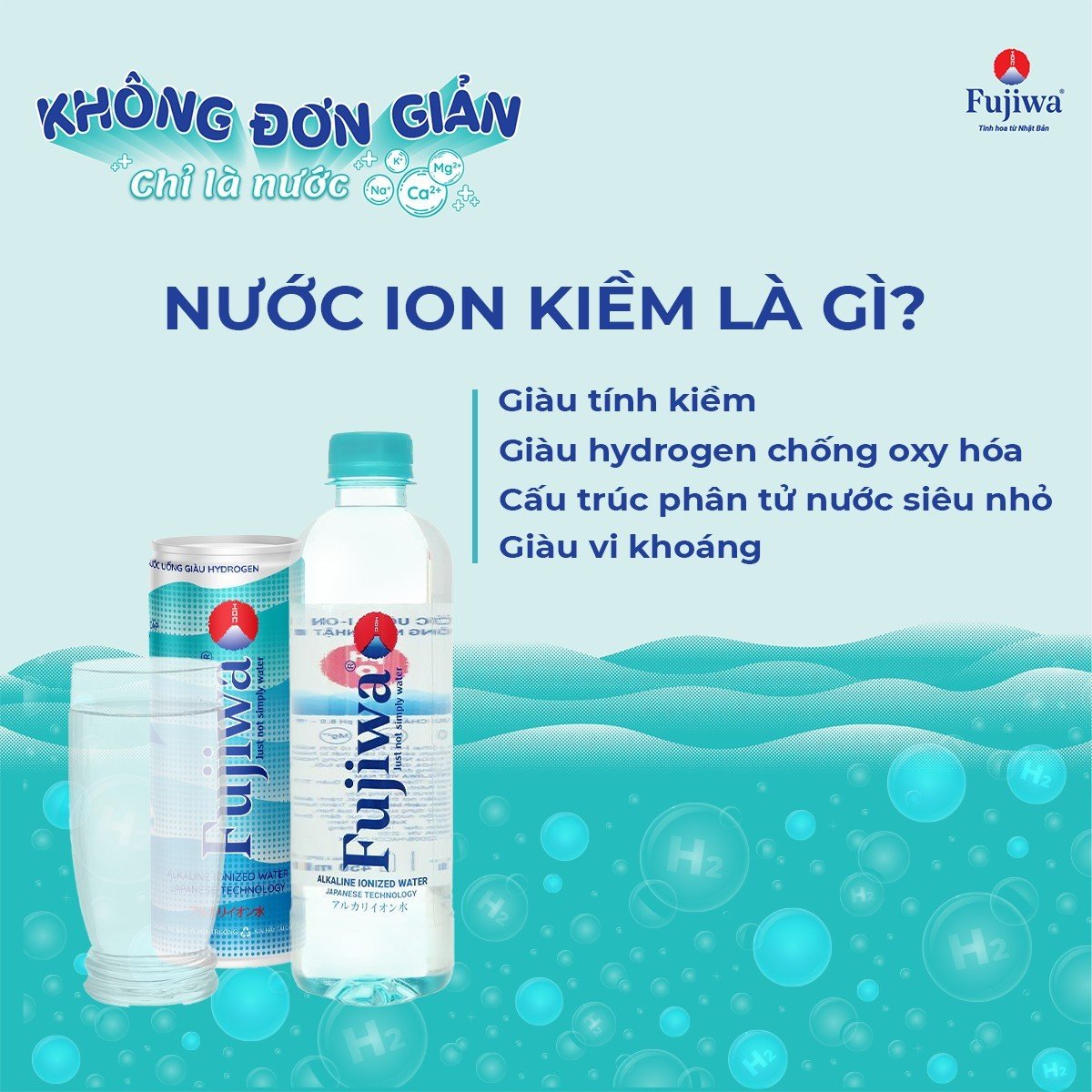 Thùng 20 Chai 680ml Nước Uống Ion Kiềm Cao Cấp Đóng Chai Fujiwa - Nước uống Detox với Công Nghệ Điện Phân Ion Kiềm