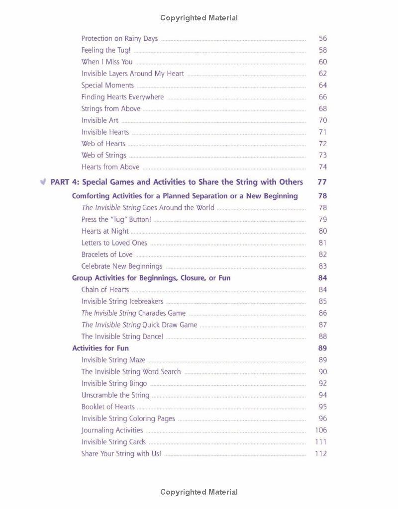 The Invisible String Workbook: Creative Activities To Comfort, Calm, And Connect