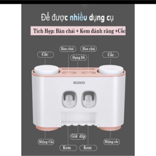 BỘ NHẢ KEM ĐÁNH RĂNG ECOCO CAO CẤP-1802