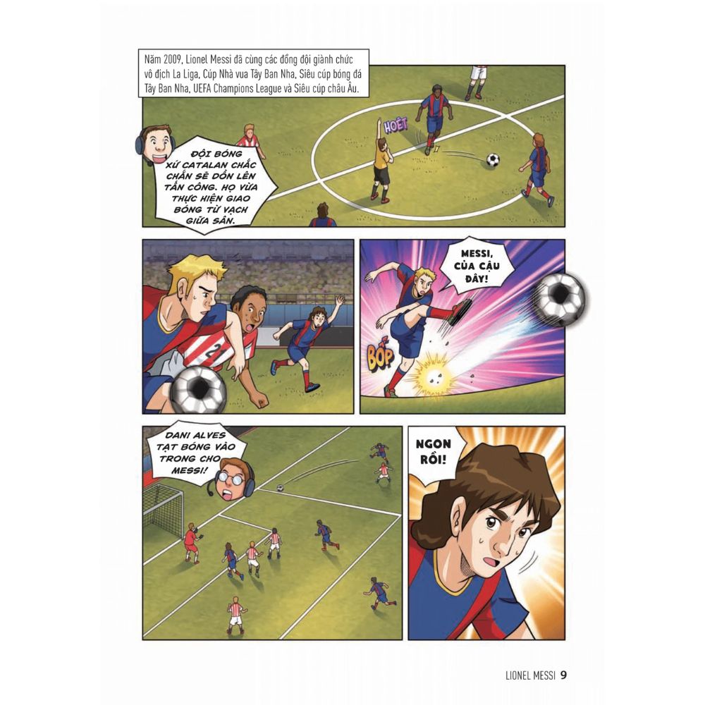 Sách WHO? Chuyện kể về danh nhân thế giới: Lionel Messi (Tái Bản) 6