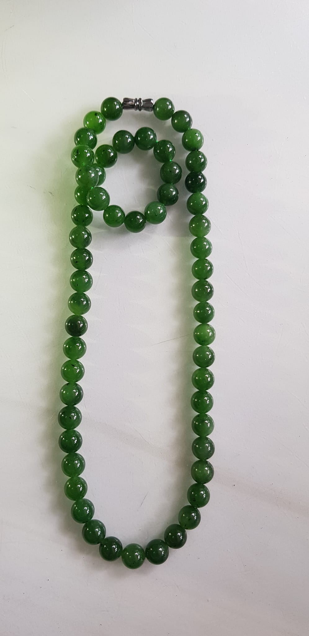 Vòng chuỗi đeo cổ Nữ mới đẹp Đá ngọc jade hay ngọc phật xanh tự nhiên  Size 8mm màu xanh ngọc bích bóng sang đẹp hợp mệnh thủy mộc hỏa Quà tặng ý nghĩa cho Mẹ, mình và người thân ý nghĩa ạ