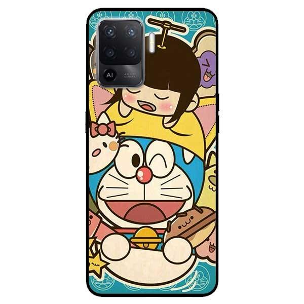 Ốp lưng dành cho Oppo A54 - A74 - A94 mẫu Mèo Máy Nháy Mắt