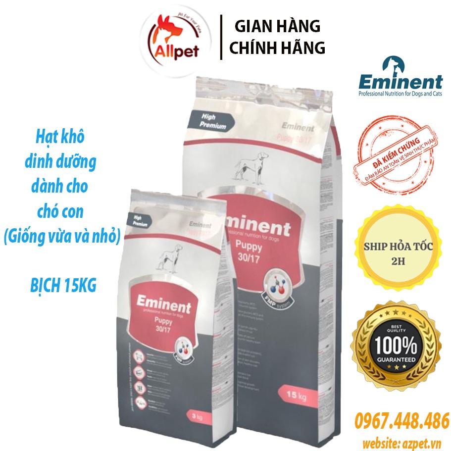 Eminent Puppy, Thức Ăn cho chó con, chó mẹ mang thai và cho con bú, dành Cho Chó Con Giống Vừa Và Giống Nhỏ.