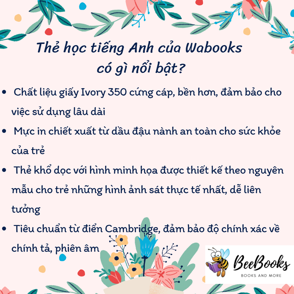 Flashcards - Bộ Thẻ Học Thông Minh Song Ngữ Tiếng Anh Phiên Âm chuẩn CAMBRIDGE - Chủ đề : Thế giới đại dương (3 - 10 tuổi)