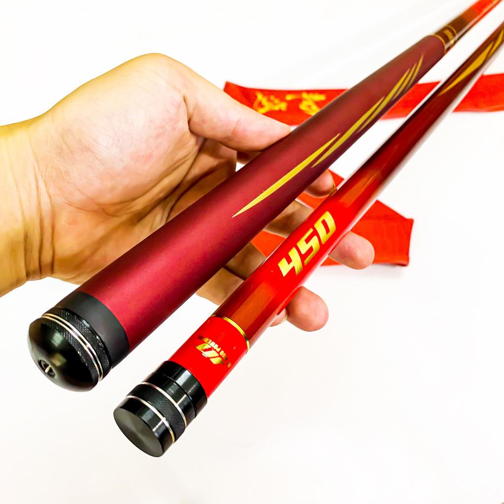 Cần câu tay Tiêu Dao Nhất Hỏa 4H -28i ngọn 1li2 tải cá 4000g từ 3m6 đến 6m3 cao cấp - Cần câu tay 4H cao cấp