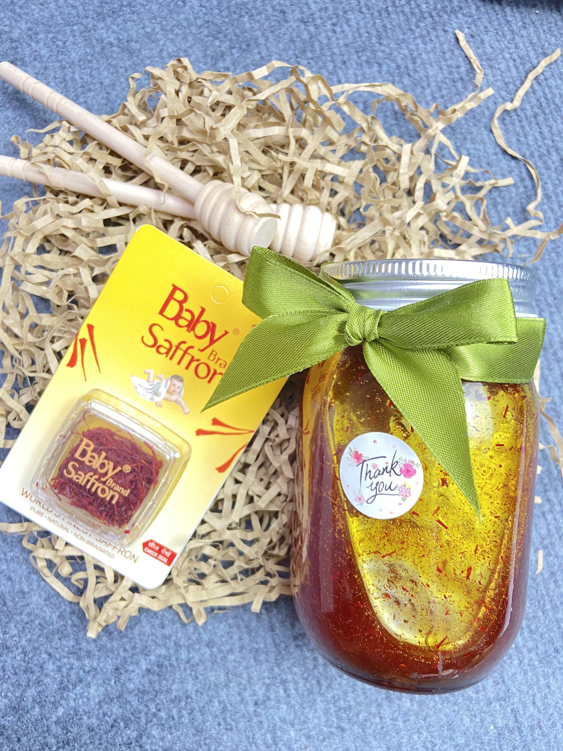 Combo 3G BABY SAFFRON CAO CẤP LOẠI 1 Nhuỵ Hoa Nghệ Tây - Baby Saffron Ấn Độ
