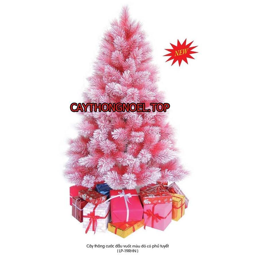 Cây thông noel màu đỏ cao 2m