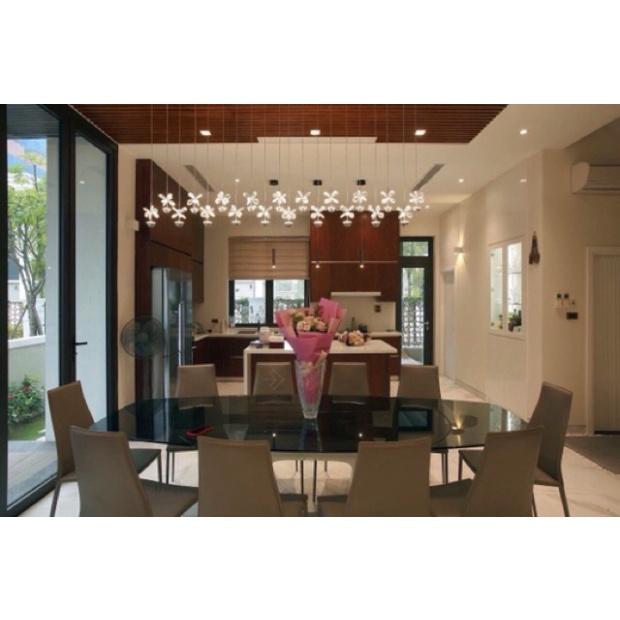 Đèn phale thả cánh hoa fi 600mm,25 cánh hoa. rất có thể