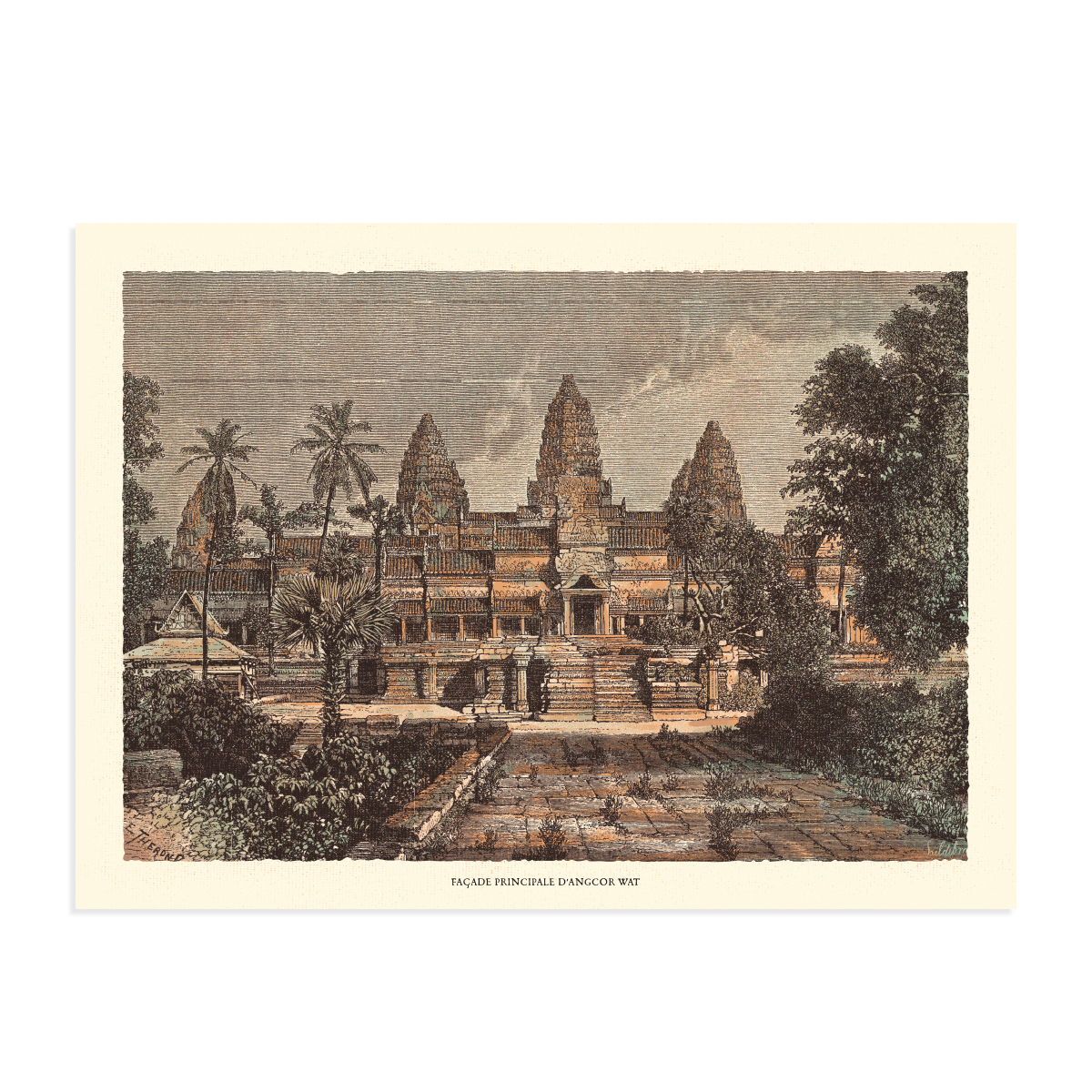Bộ Postcards Hành trình thám hiểm Đông Dương
