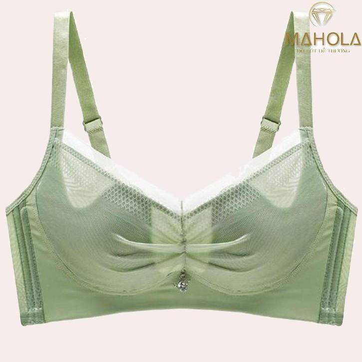 Áo lót đệm mỏng cup lớn không gọng cho người ngực to Mahola KD88