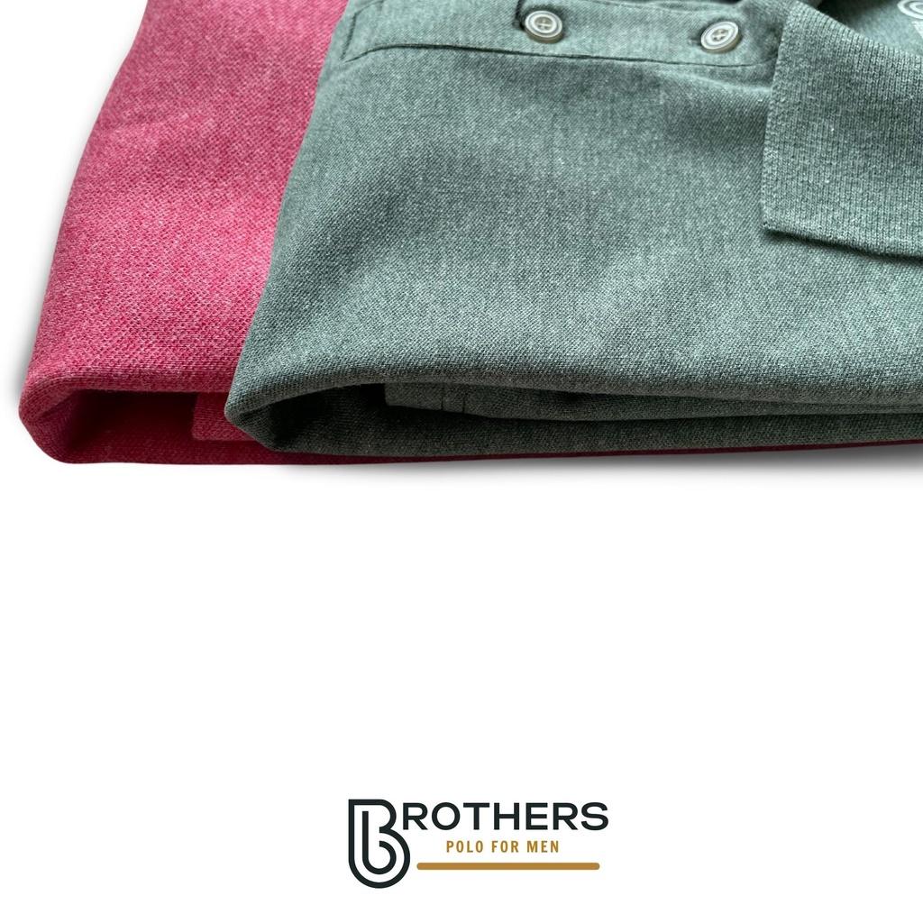 Áo thun POLO nam TRODOM màu mới cổ trụ bẻ basic, vải cá sấu cotton cao cấp, chuẩn form, xịn đẹp - BROTHERS