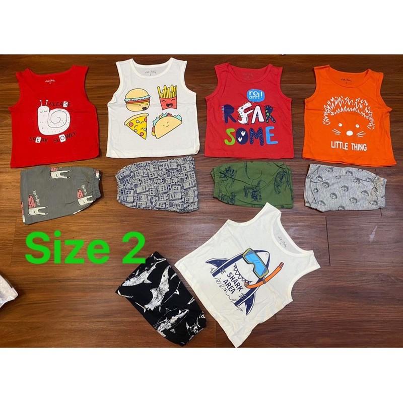 Bộ dát nách bé trai size 7-22kg