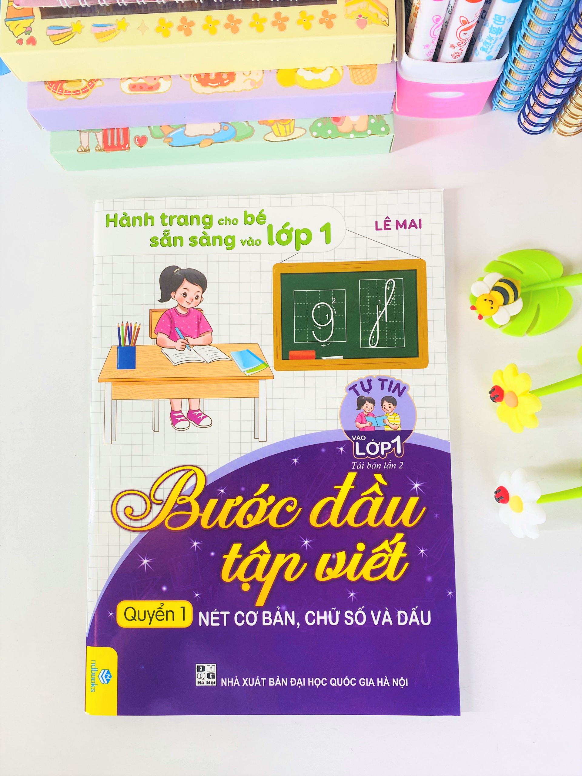 Sách - Bước đầu tập viết quyển 1 (Hành trang cho bé vào lớp 1) - Ndbooks