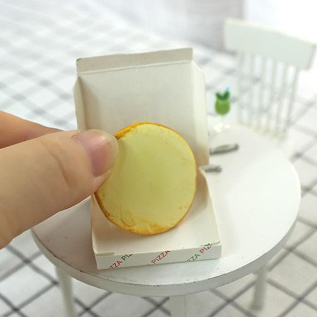 1:12 food Ornament DIY Pizza Miniature Dollhouse Decoration