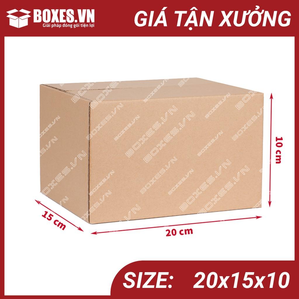 20x15x10 Combo 100 hộp Carton đóng gói hàng giá tại xưởng