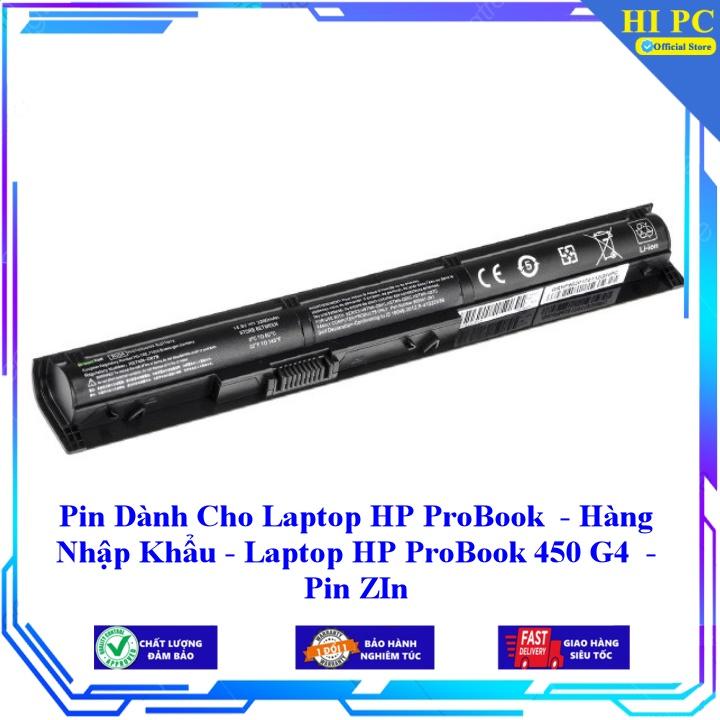 Pin Dành Cho Laptop HP ProBook  - Laptop HP ProBook 450 G4  - Hàng Nhập Khẩu