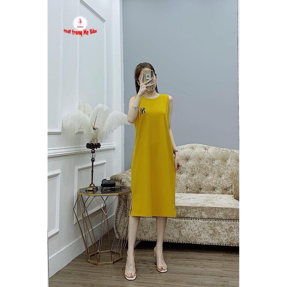 Váy Bầu Kẻ Caro ( 3 màu ) hình thật (shop Tatoco