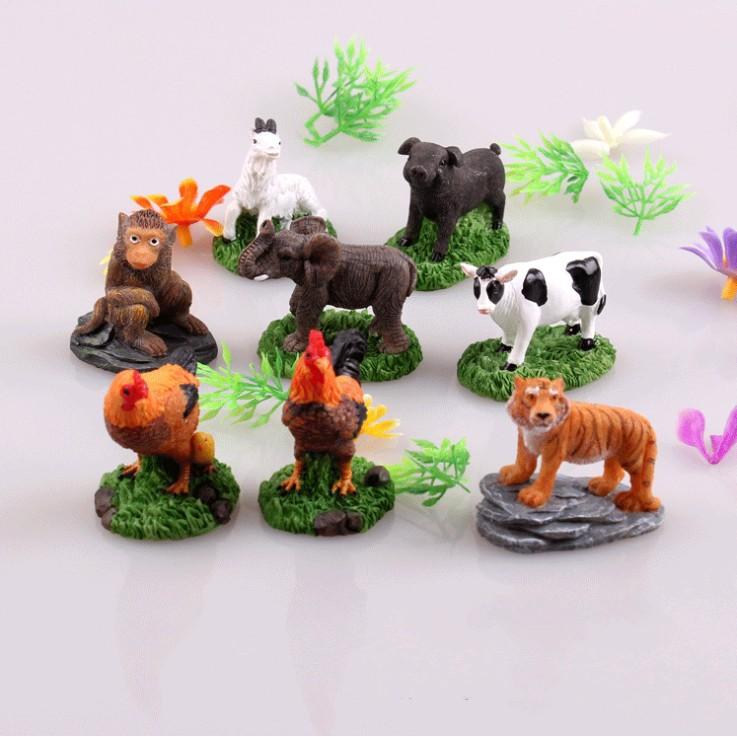 Mô hình động vật cho các bạn trang trí tiểu cảnh, terrarium, DIY
