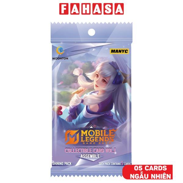 Thẻ Sưu Tập Manyc Mobile Legend Bang Bang - Shining - Manyc MYC01MLBB01C01F09_SP (5 Cards Ngẫu Nhiên/Túi)
