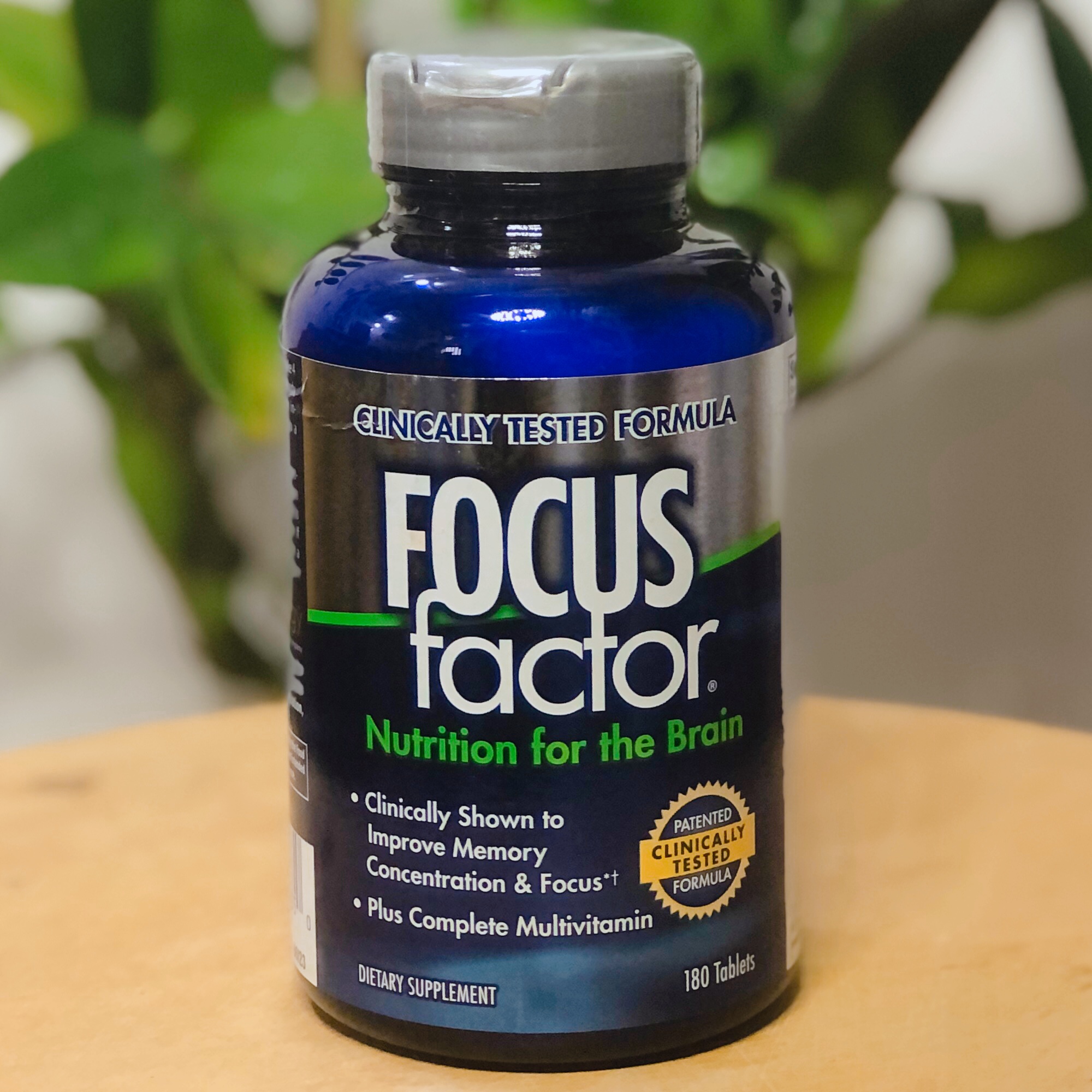 Thực phẩm bổ sung viên uống bổ Não - Focus Factor 180 viên của Mỹ (mẫu mới nhất)