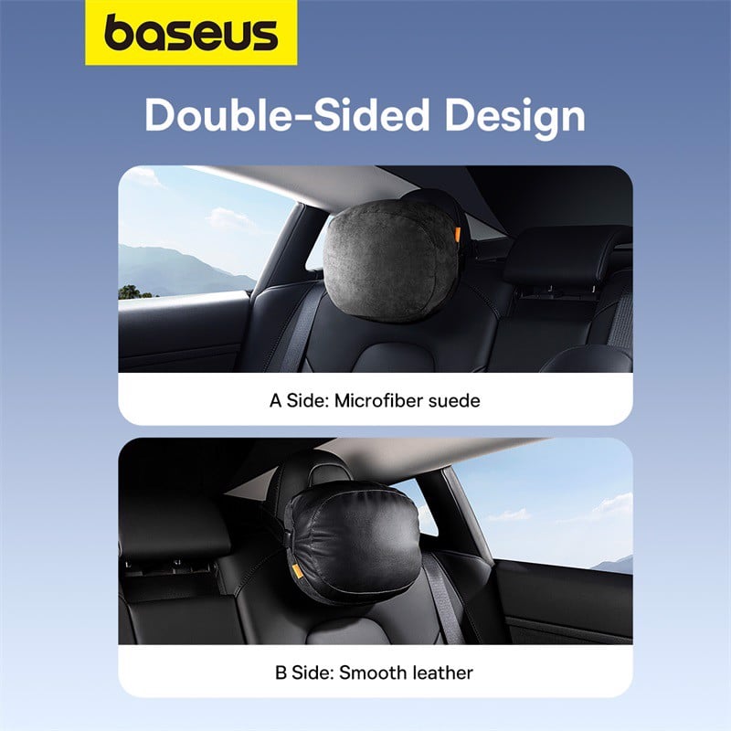 Gối tựa cho xe ô tô Baseus ComfortRide Series Double-Sided Car Headrest Pillow- Hàng chính hãng