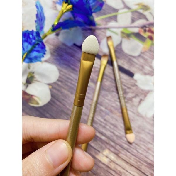 Chổi Cọ Trang Điểm, Cọ Trang Điểm Mắt Và Đánh Sóng Mũi 2 Đầu Vàng Đa Năng Naked 727