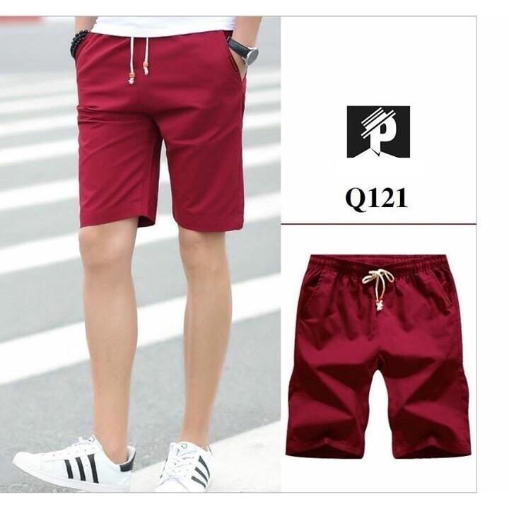 &lt;FREE SHIP&gt; QUẦN SHORT KAKI LƯNG CHUN CO GIÃN GIÁ SỐC (skk)