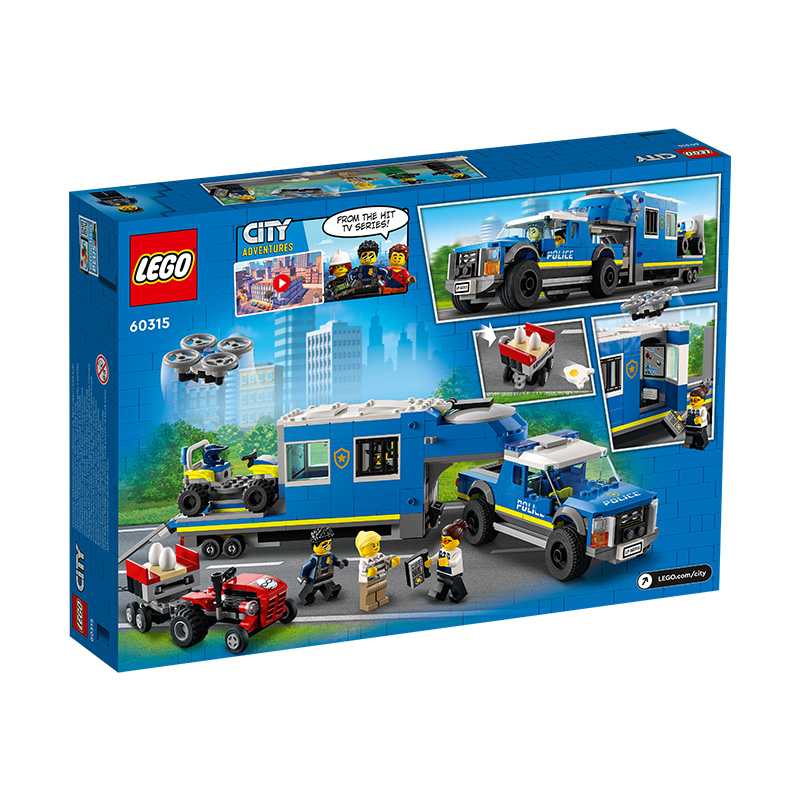 Đồ Chơi LEGO CITY Trạm Cảnh Sát Lưu Động 60315