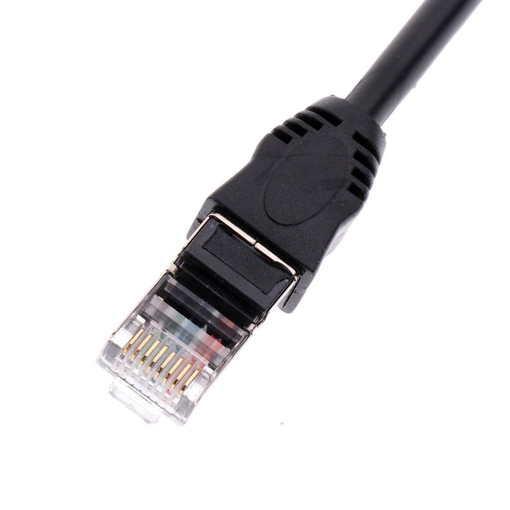 15cm XLR 3 Pin Male To RJ45 Female Network Connector Adapter Converter Cable + 15cm XLR 3 Pin Male To RJ45 Male Network Connector Adapter Converter Cable