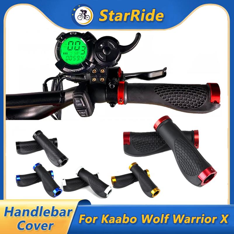 Tay cầm bìa cho Kaabo Wolf 11 Warrior King x Electric Trocky Grips Phụ tùng phụ tùng Tay cầm Găng tay Phụ kiện Color: White