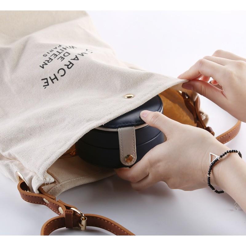 Hộp đựng trang sức 2 tầng có gương