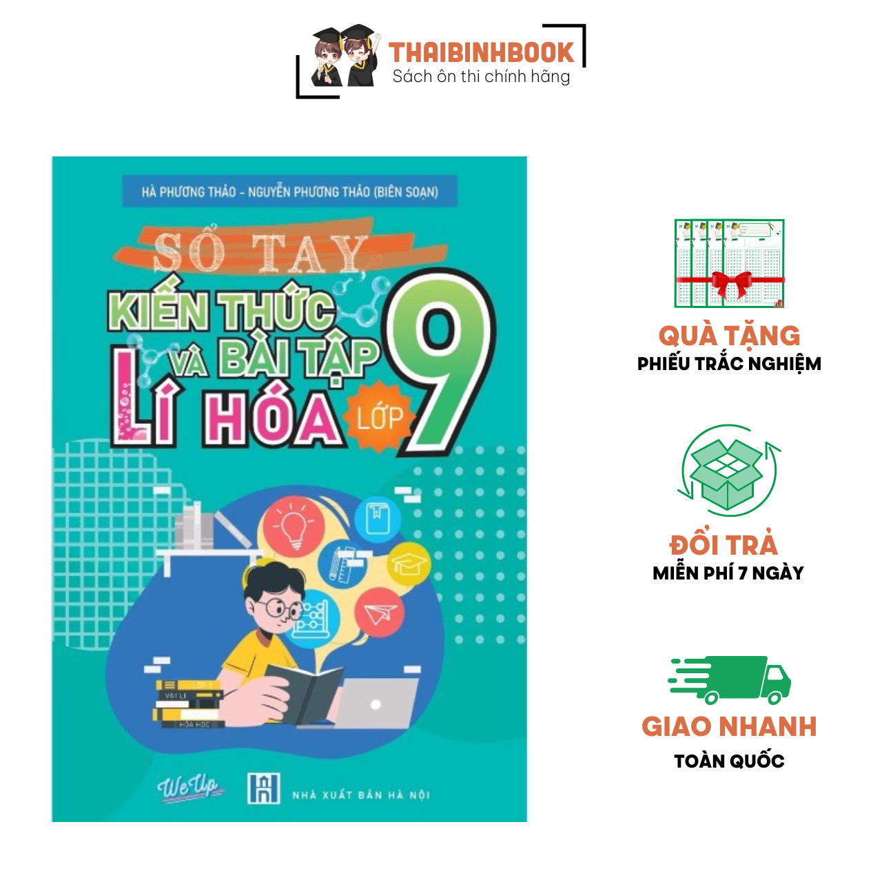 Sách Sổ Tay Kiến Thức Và Bài Tập Lí Hóa Lớp 9