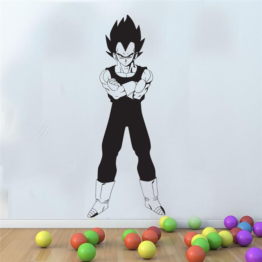 Decal Anime Hoạt Hình 7 Viên Ngọc Rồng - Decal Dragon Ball Vegeta AmyShop