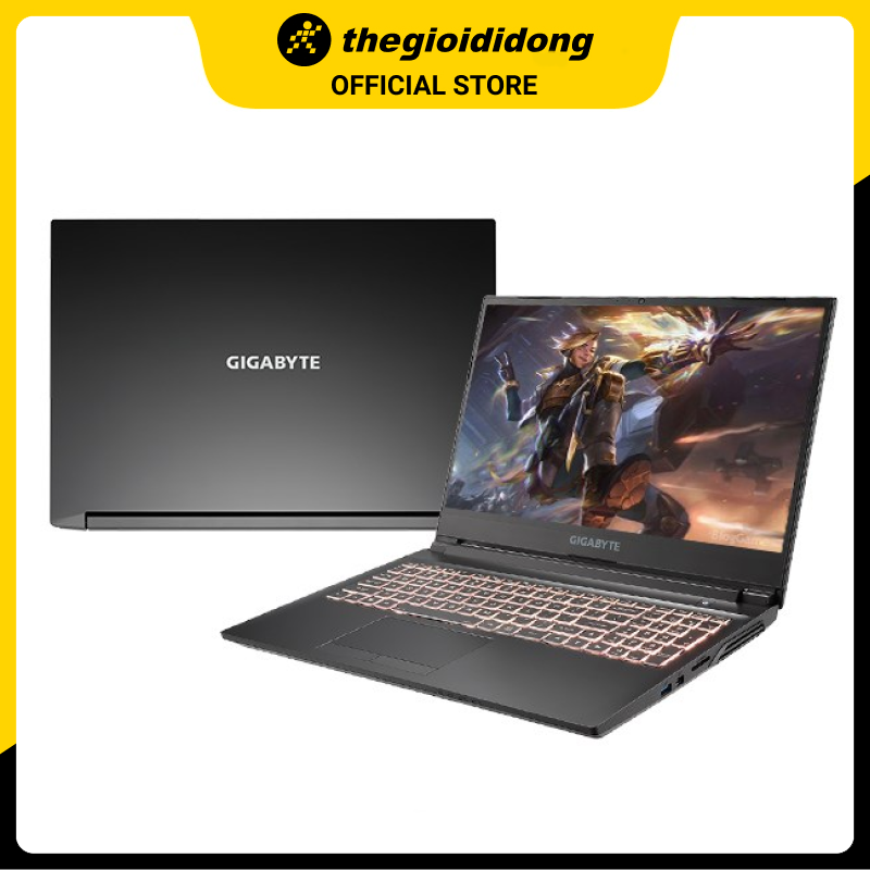 Laptop Gigabyte G5 i5 10500H/16GB/512GB/6GB RTX3060/15.6&quot;F/144Hz/Win11/(KC-5S11130SB)/Đen - Hàng chính hãng