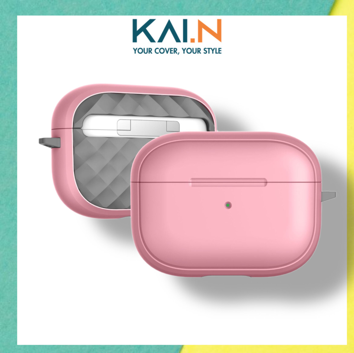 Case Ốp Dành Cho Airpods PRO 2 Kai.N_Modern Thinfit Kèm Móc Treo_ Hàng Chính Hãng
