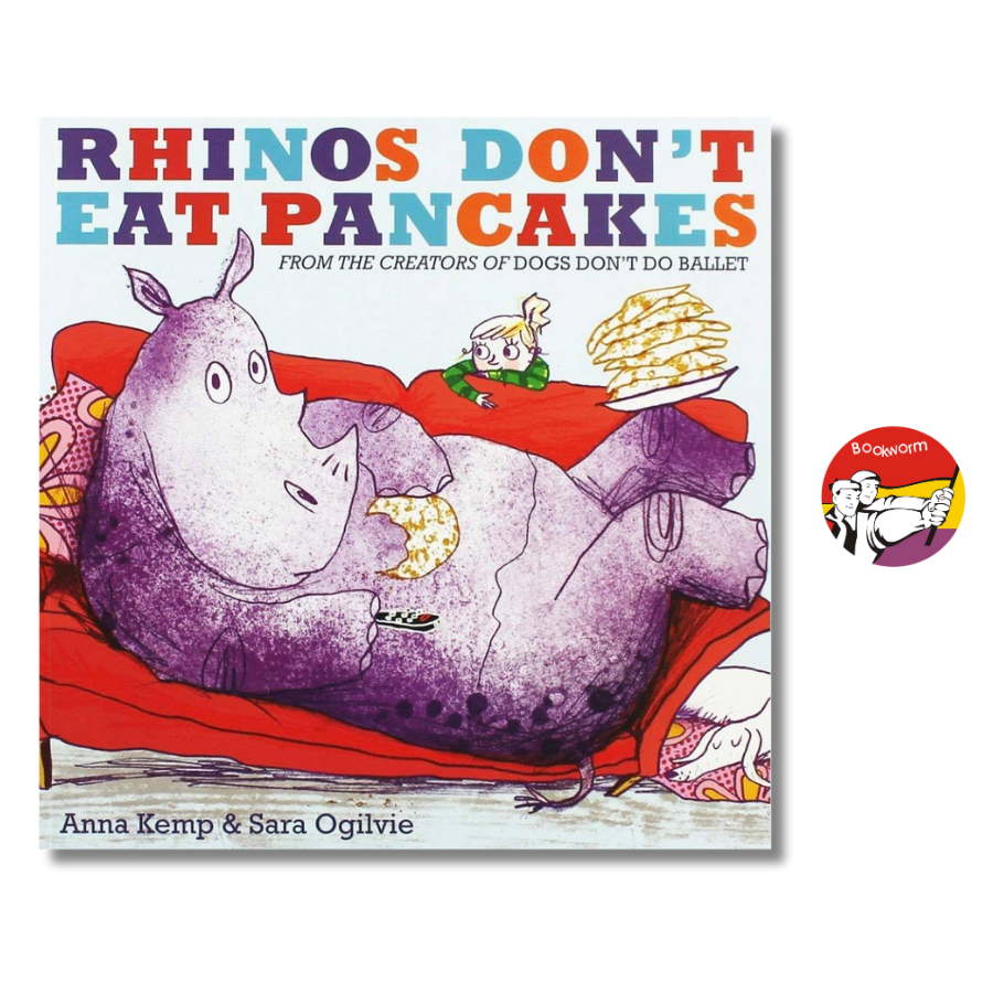 Sách - Rhinos Don't Eat Pancakes by Anna Kemp | English Children's Picture Book