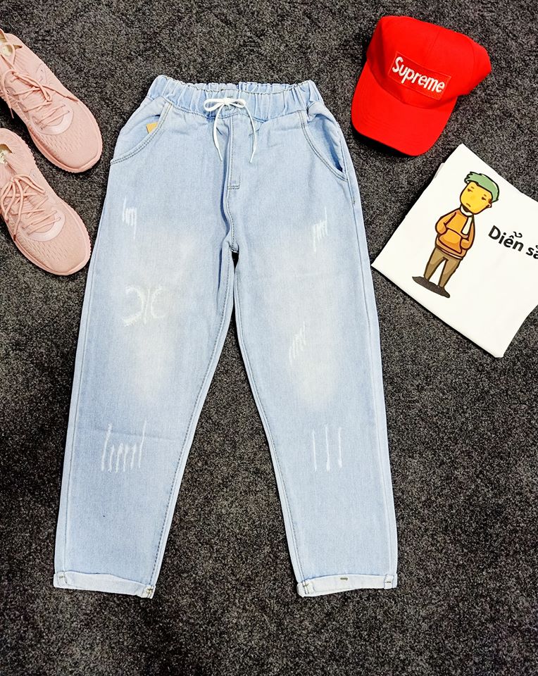 Quần Jean Baggy Nữ Cào