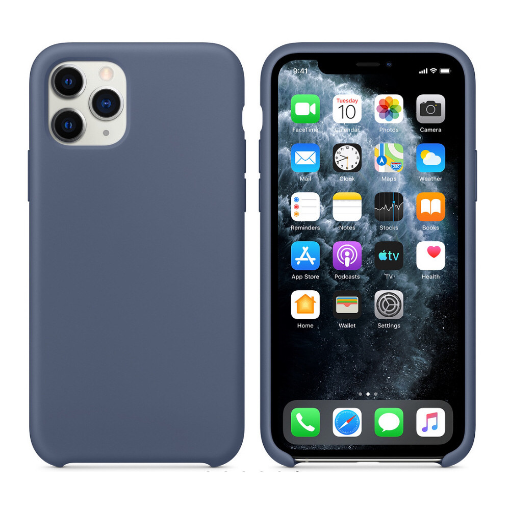 Ốp Lưng Silicon Liquid Colour Dành cho Iphone 11